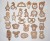 Import High quality unfinished natural wood carved animals shape baby wooden teether toy from China