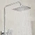 Import High quality Wall Mounted Bathroom brass Shower Faucet Sets Chrome&Black Shower Mixer Faucets from China