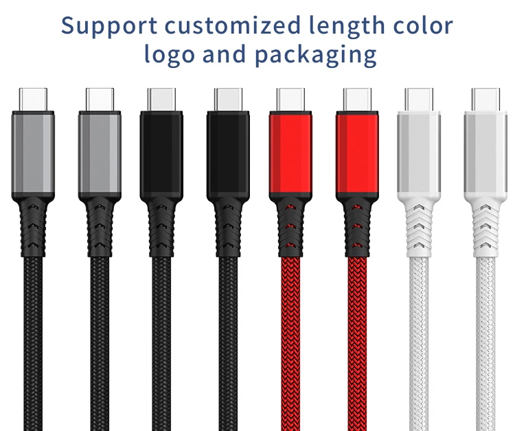 High speed data cable 100w 10Gbps 4K Spot usb type c to usb 3.0 usb cables 3.0 fast chargers hdmi cable for phone to tv