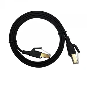 High Speed Ethernet Cable Patch Cord Cat8 Patch Cable Ultra Slim Flat Patch Cord