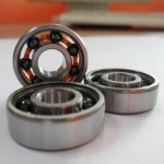 High Speed Si3N4 Hybrid Ceramic Ball Bearings 608