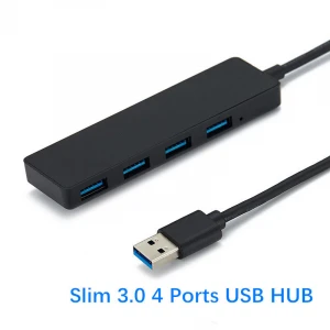 High-speed USB Hub 4 in 1 USB 3.0 Station for Macbook, Ultrabook, Laptop