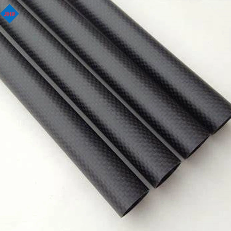 High Strength Low Weight 3 Inches Carbon Tube 3K Carbon Fiber Shaft Cue