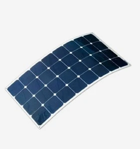 Home System Highest Efficiency Mounting Holes The Semi Flexible Sun Solar Panel 50W 100W 150W 200W 250W Module System Parts