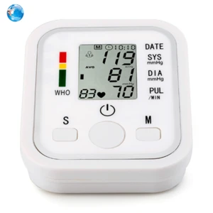 Home Use Digital Sphygmomanometer Blood Pressure Machine Electronic Ambulatory Blood Pressure Monitor