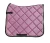 Horse saddle pad numnahs quilted fleece lining equestrian Horse wear custom logo top quality Pink Glitter Dressage Saddle Pad