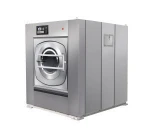 Hospital laundry washer 100kg washer extractor industrial big washing machine automatic  detergent dispenser washer extractor
