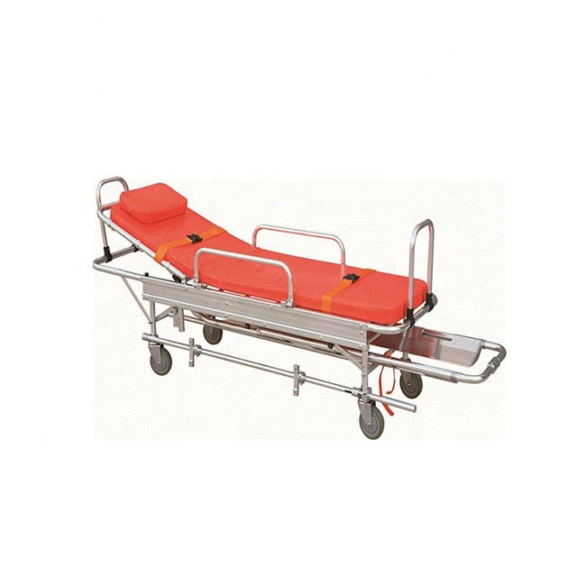 Hospital medical equipment aluminum alloy stretcher for ambulance
