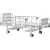 Import Hospital Nursing Room Medical Furniture 2 Functional Bouble-Crank Manual ICU Bed from China