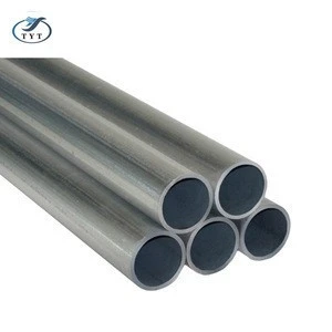 Hot dip galvanized round steel pipe / GI pre galvanized steel pipe for construction