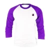 Hot Fashion Mens Wears Baseball Cotton 3/4 Sleeves Raglan T Shirt