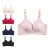 Import hot girl women sexy ladies breathable wireless push up bra from China