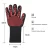 Import Hot sale 1472 F personalizes bbq grill heat insulation kitchen gloves-bbq grill gloves heat resistant bbq gloves from China