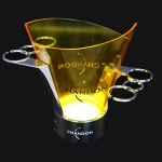 hot sale 2020 newest Acrylic Cooler Box ice bucket Retro  Party China factory manufacturer solid color customized logo and size