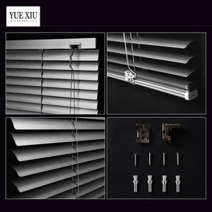 Hot Sale 25mm Aluminum Venetian Blinds Shade, Wholesale Manual Aluminum Shade Curtain