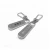 Hot sale #5 zipper puller special custom logo metal slider for handbags and shoes