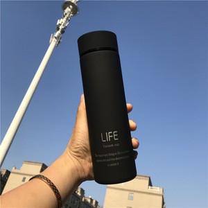 Hot sale 500ml double wall tea flask thermos coffee mug thermos Stainless steel thermal bottle Vacuum flask with lid