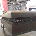 Hot sale atrium/patio roofing aluminum soundproof tempered laminated glass roof skylight