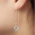 Import Hot Sale Cubic Zircon Fashion Gold Silver Hollow Water Drop Tassel Pendant Asymmetric Earrings Long Ear Drop Dangle Earrings from China