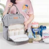hot sale fashion multifunction waterproof mummy tote & shoulder travel backpack nappy baby diaper bag
