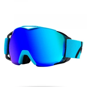 Hot sale Free Sample Fashion Professional Frameless Anti Fog Winter Sports Eyewear Snow Custom Ski Goggles