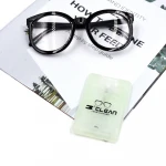 Hot sale liquid anti fog glasses lens spray cleaning kit with card box