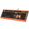 Hot Sale Mechanical Gaming Keyboard RGB Lighting 108 Keys Numeric Keypad,multimedia Keys Wired Usb Desktop Fcc,ce AJAZZ