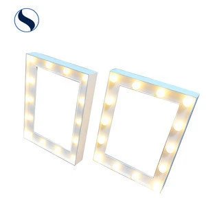 Hot Sale New Style hollywood mirror with light bulbs