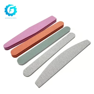 hot sale pink green white black color  80/100 nail file mini file gift for sale