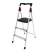 Import Hot sale three 3 step tree stand aluminum ladder for hunting with thick pipe from China