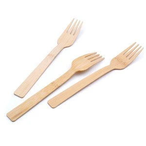 Hot sales biodegradable disposable wooden/bamboo fork