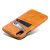 Import hot sell business customised branded Luxury pu genuine leather mobile phone case card from China