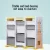 Import Hot Sell Foldable Toy Storage Cabinet Rack Shelf Organizer Kid Doll Display from China