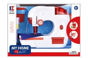 Hot sell pretend play toys mini home appliance toy sewing machine toys for kids play