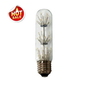 Hot sell vintage style led firework lighting bulb b22 clear led lights