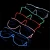 Import Hot selling el glasses Colorful LED Neon Glowing Light EL Wire Party Glasses for Gift Items from China