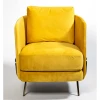 Hot selling high quality contemporary simple design livingroom single sofa