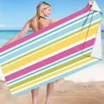 Hot Selling Printed Microfiber Beach Towel Sand Free Custom Beach Towel Wholesale