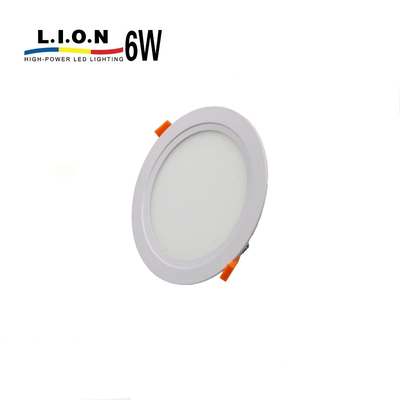 Hot selling SMD embedded ultra thin dimmable 6w round led panel light