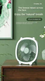 Hot Summer 2024 New Products kitchen  USB Plug In Desktop Air Fan Multi-Purpose Wall-Mounted Hanging Mini Fan for Home Office