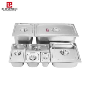 Hotel Kitchen Equipment Restaurant Buffet Food Warmer Display Stainless Steel Pan Gastronorm Tray