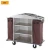 Import Hotel multifunctional housekeeping maid cart trolley ,hotel cleaning carts service trolley stainless steel from China