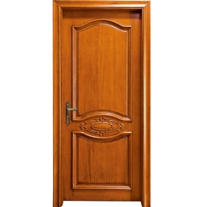 HS-YH8064 cheap price china modern design soundproof solid wooden interior door