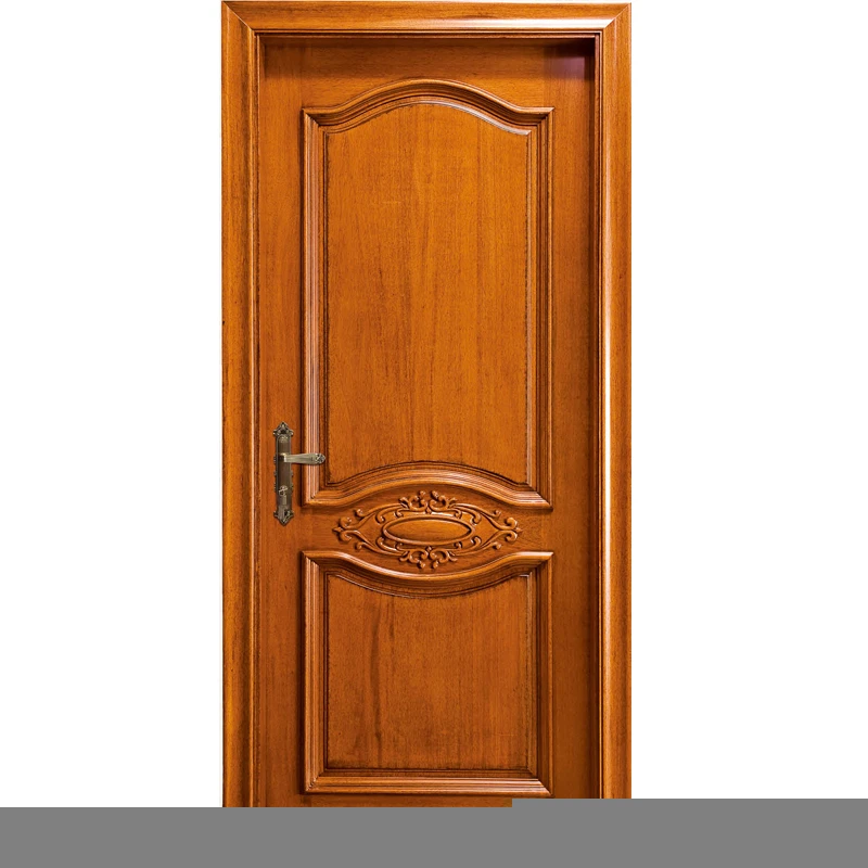 HS-YH8064 cheap price china modern design soundproof solid wooden interior door