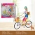 Import Huiye 2020 Girls play accessories small bicycle model mini bike toy with toy doll plastic baby doll play set from China