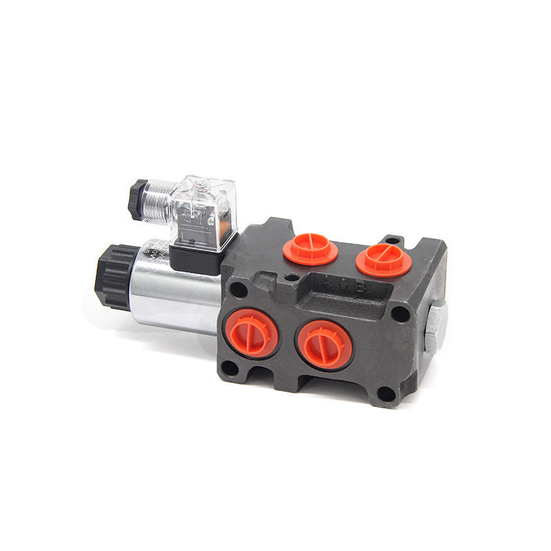 Buy Hydraulic Solenoid Operated Selector Diverter Valve 12 Volt Dc Or
