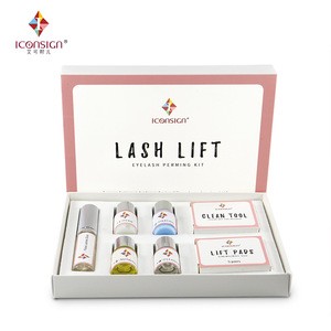 Iconsign eyelash perm kit professional lash lift lotions lash lift perming