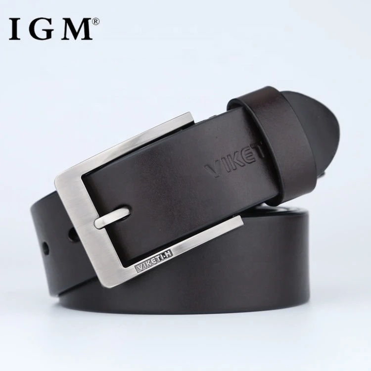 IGM Italian Full Grain Cowhide Genuine Leather Belt