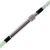 Import in stock 1.65m/1.8m 2 section solid fiberglass transparent fishing rod from China