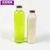 Import In Stock 350ml 500ml Cylindrical Glass Beverage Bottle Juice Bottle With Cork Lid from China